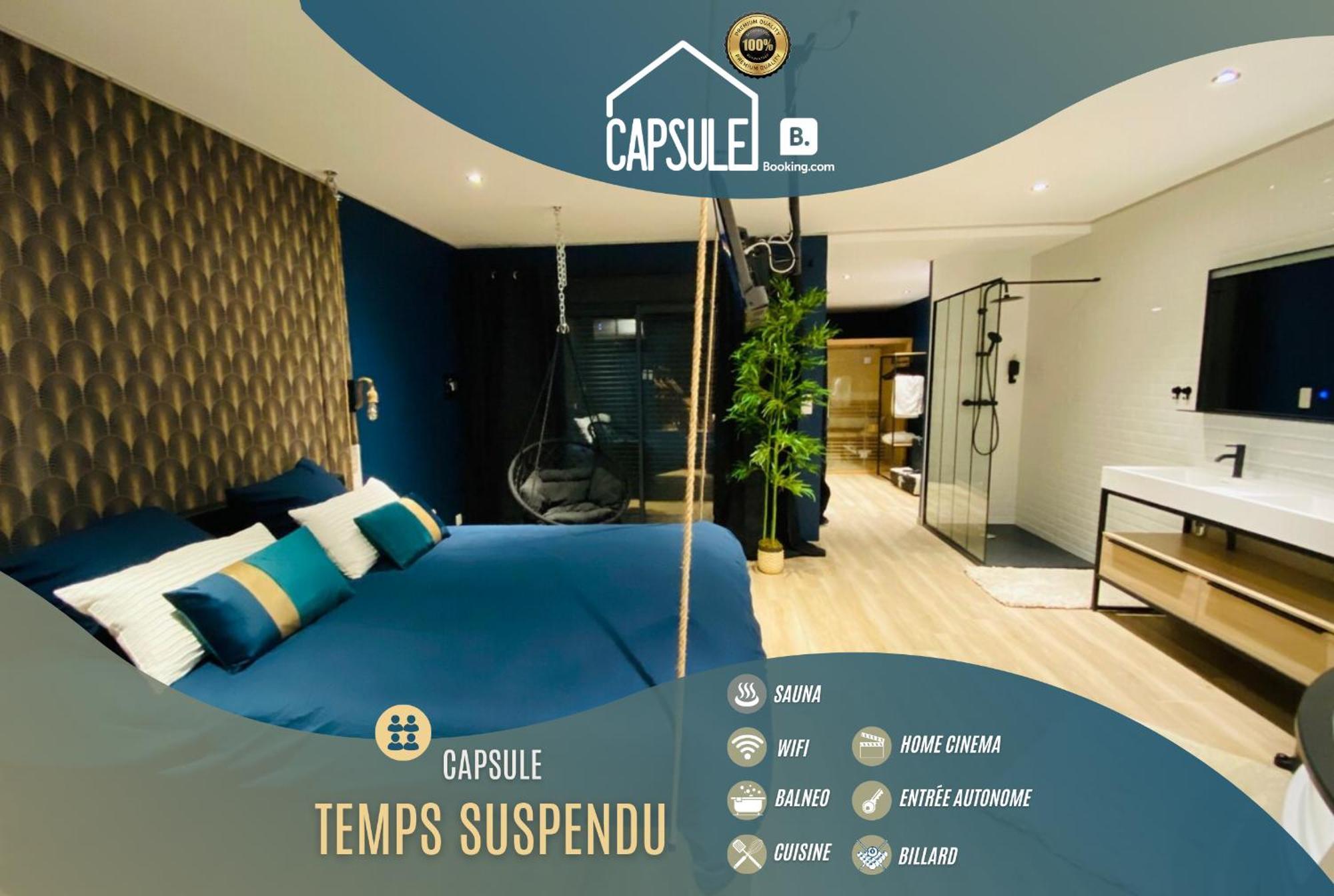 Capsule Temps Suspendu - Balneo, Home Cinema & Billard فالنسيان المظهر الخارجي الصورة